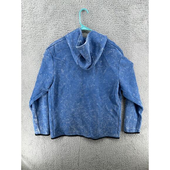 Nike Tech Fleece Faded Blue Full Zip Jacket Hoodie Men's Sz XL DM6515-407NWT - Picture 2 of 3